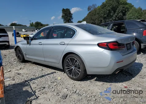 2021 BMW 530 I из США, поврежденный, VIN WBA53BH06MCF23153